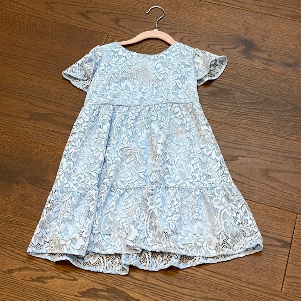 Children’s Place Blue Lace Dress Size 5/6